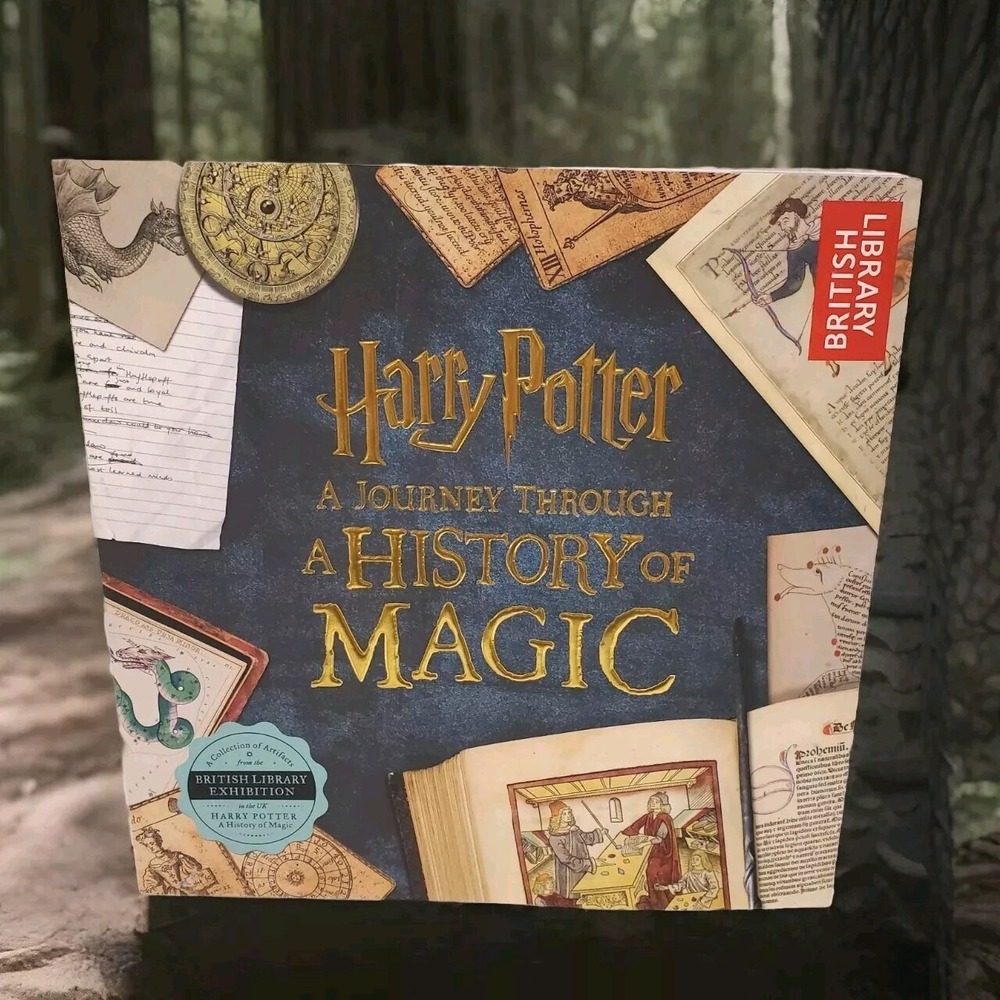 Harry Potter A Journey Through a History of Magic British Library 9781338267105